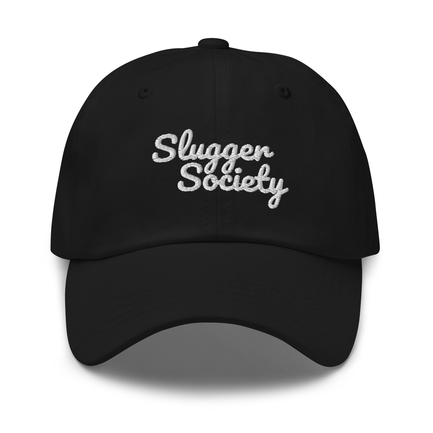 Slugger Society Dad Hat Black