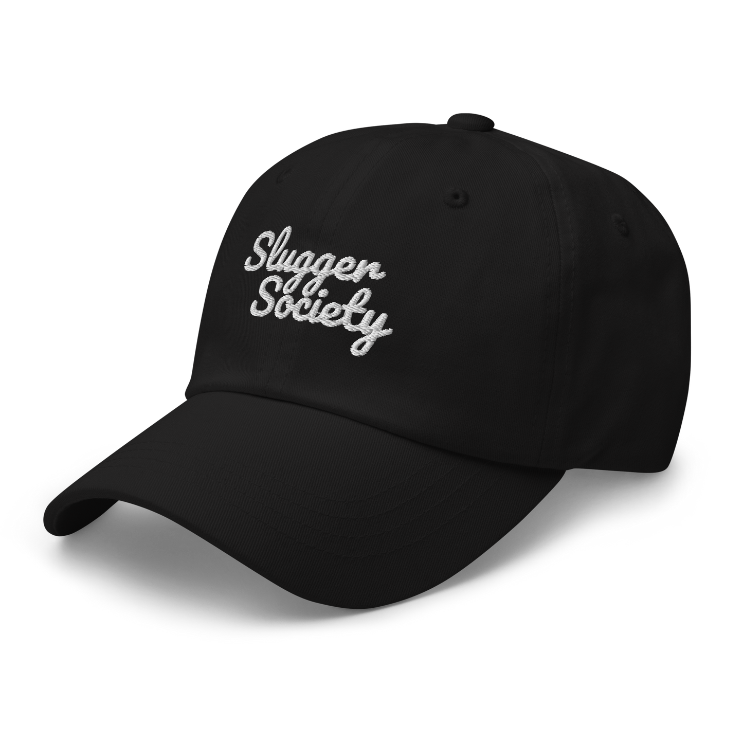 Slugger Society Dad Hat Black