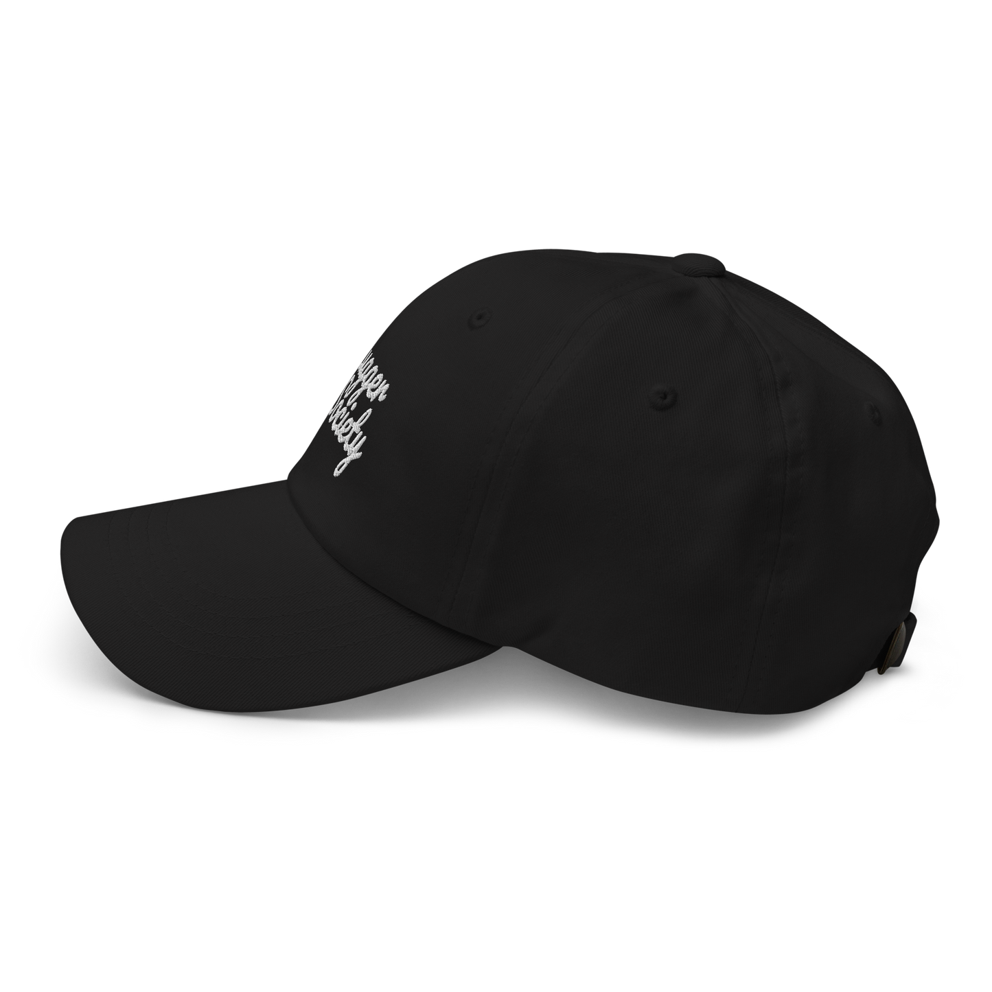 Slugger Society Dad Hat Black
