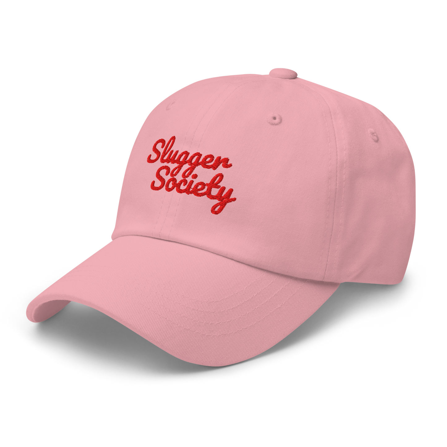 Slugger Society Dad Hat Strawberry