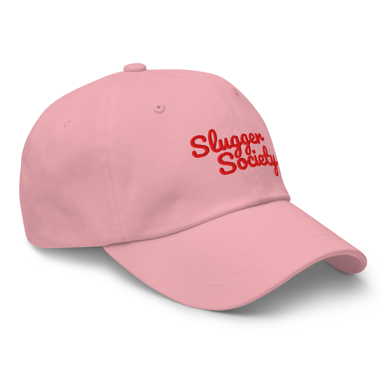 Slugger Society Dad Hat Strawberry