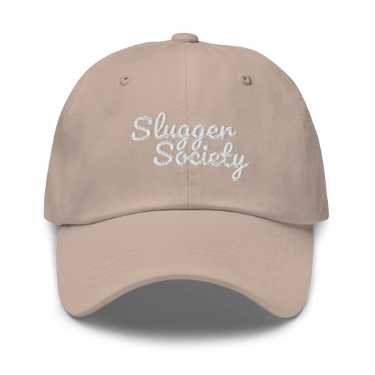 Slugger Society Dad Hat Stone
