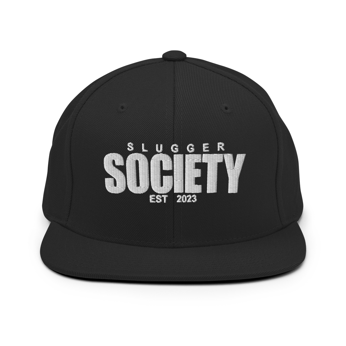 Slugger Society EST All Black Snapback