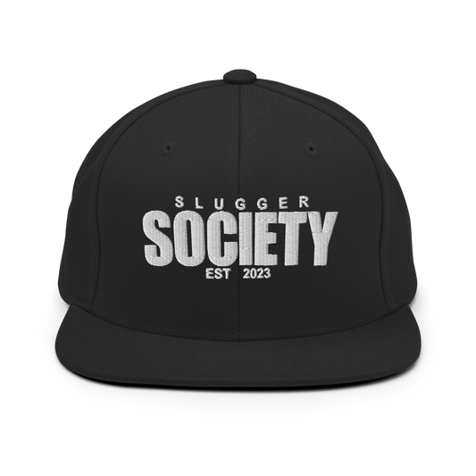 Slugger Society EST All Black Snapback