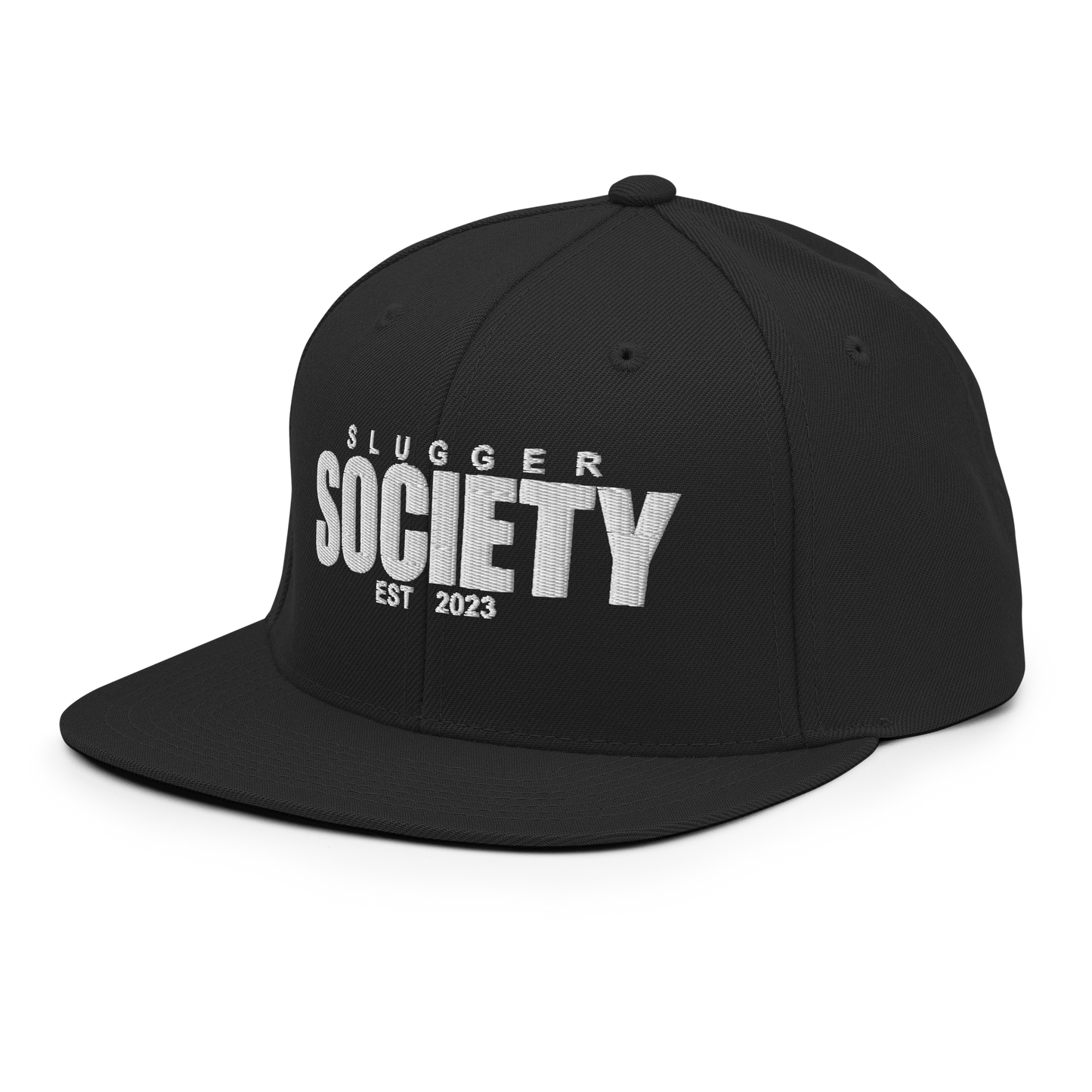 Slugger Society EST All Black Snapback