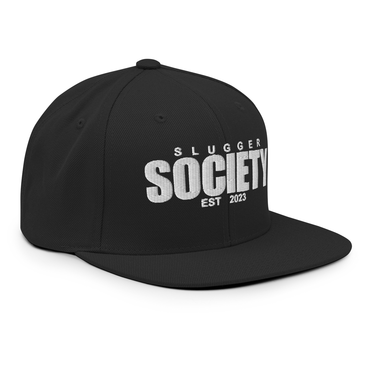 Slugger Society EST All Black Snapback