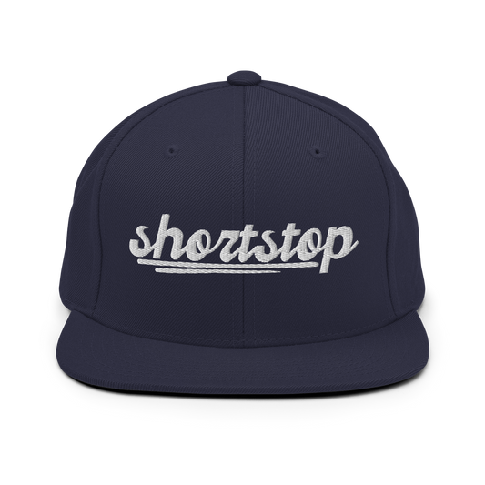 Slugger Society SHORTSTOP Navy Snapback