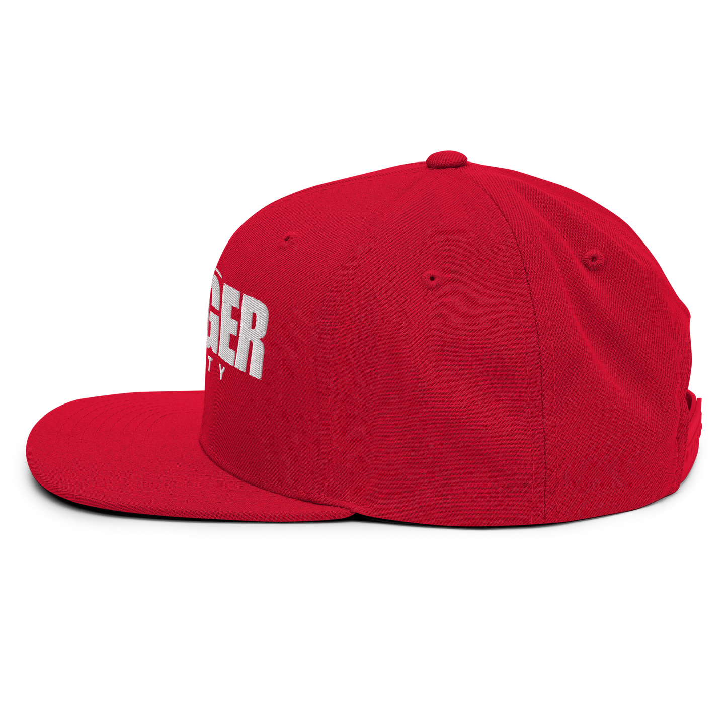 Slugger Society Accent All Red Snapback