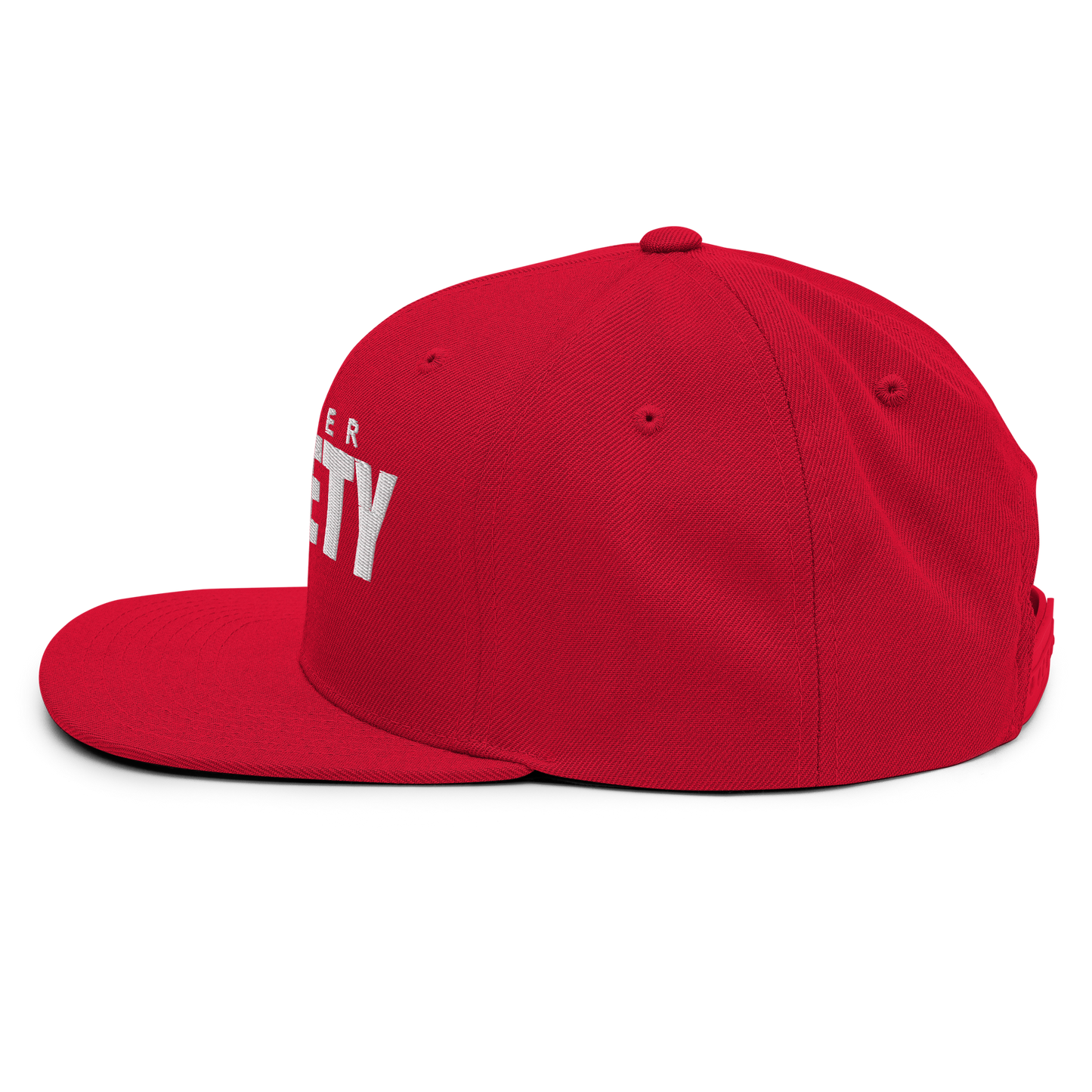 Slugger Society EST All Red Snapback