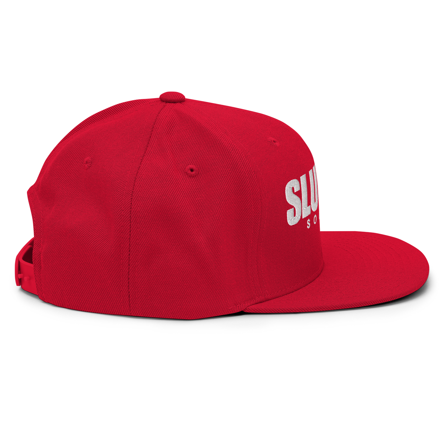 Slugger Society Accent All Red Snapback