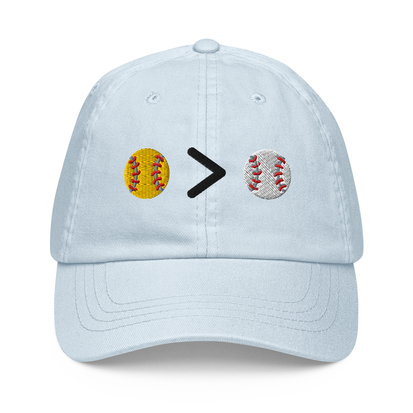 Slugger Society Pastel BLUE Baseball Hat