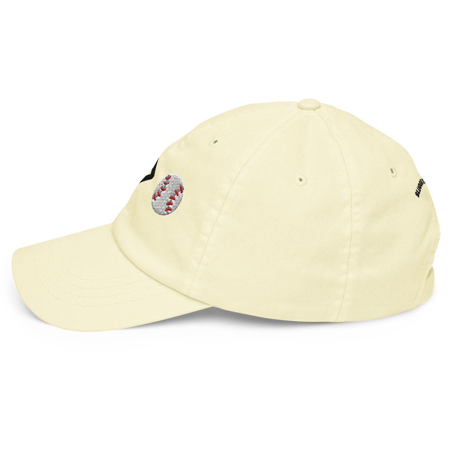 Slugger Society Pastel LEMON Baseball Hat