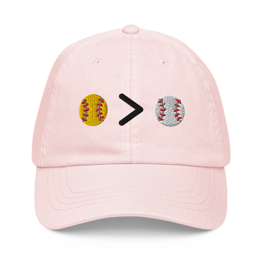 Slugger Society Pastel PINK Baseball Hat