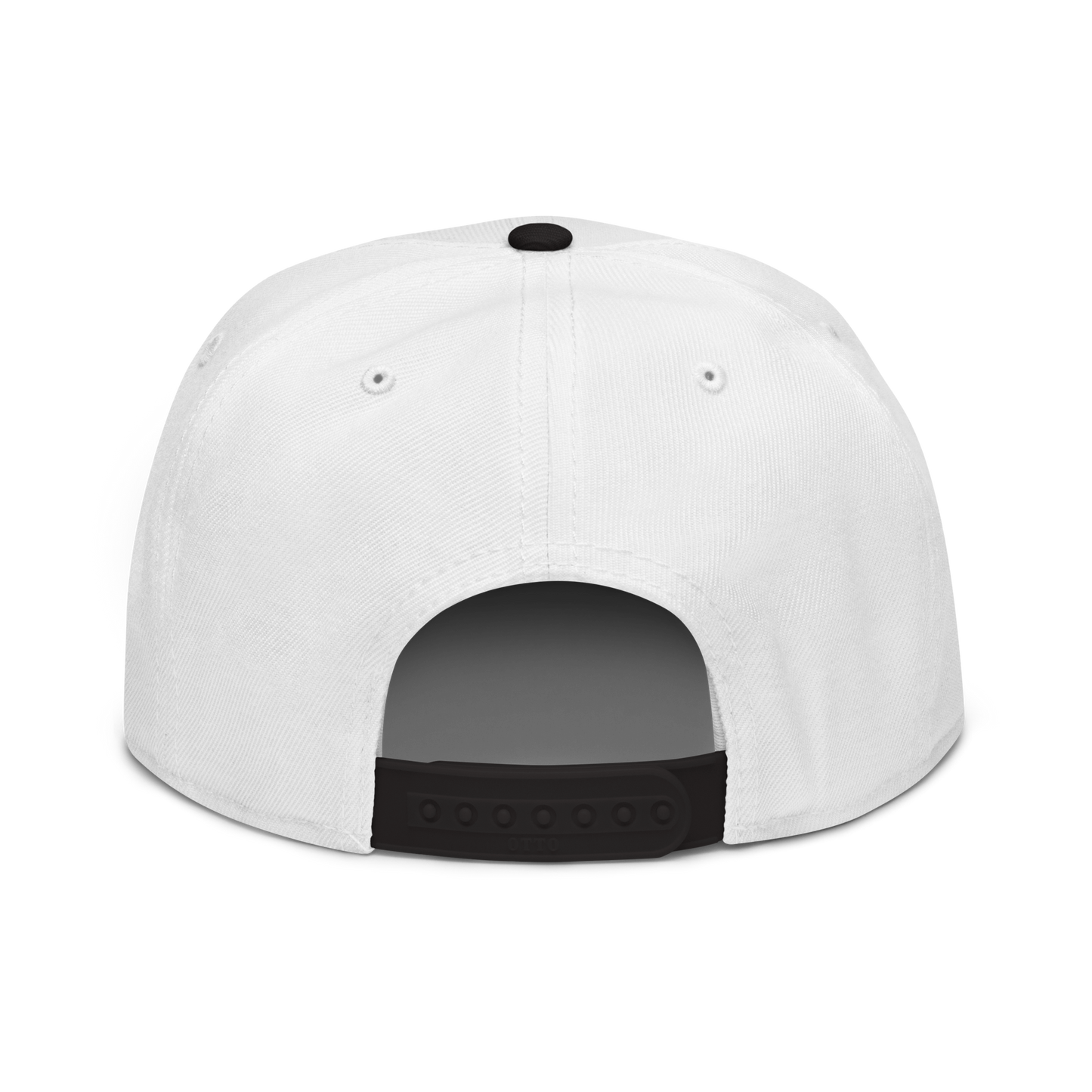 Slugger Society Accent Black & White Black Thread Snapback