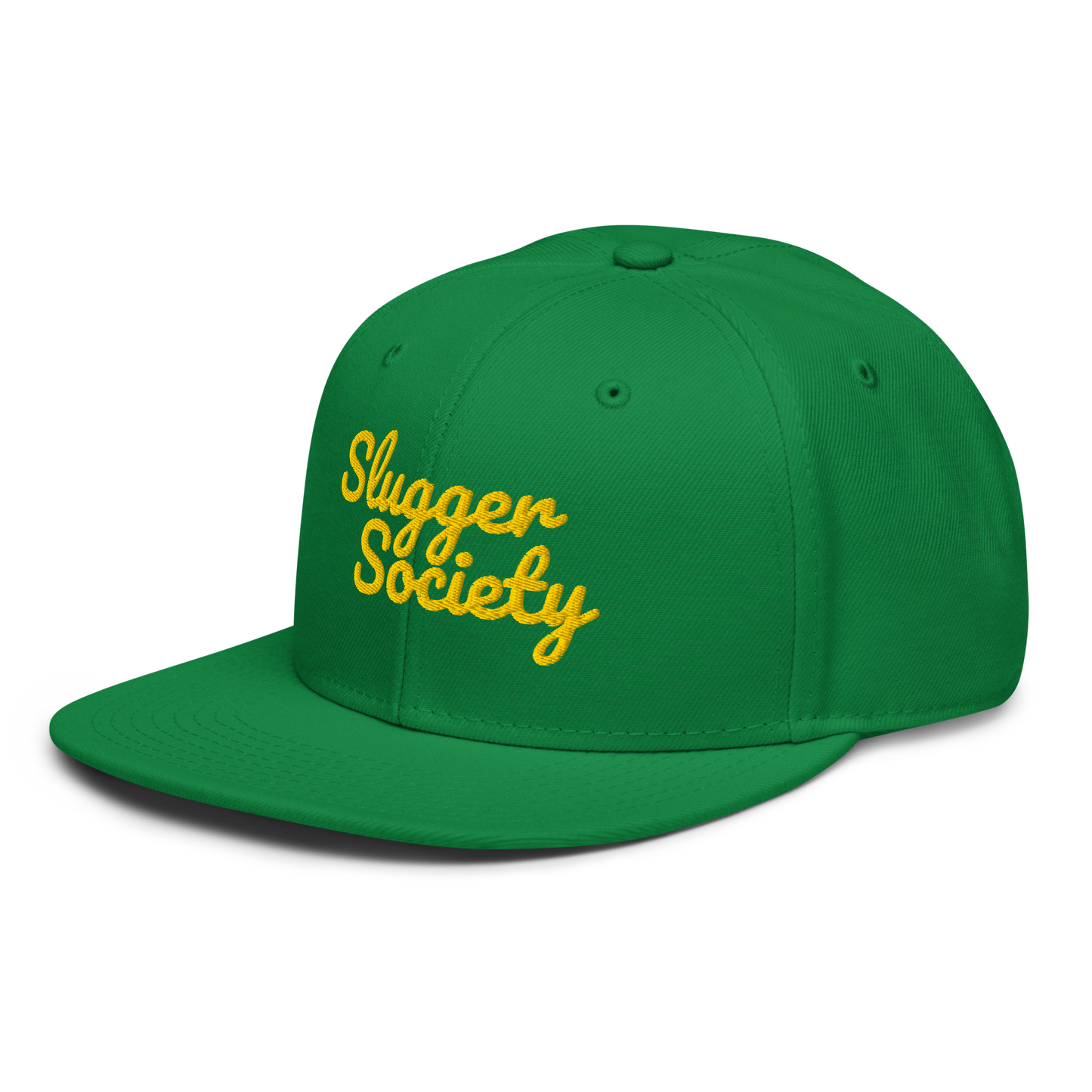 Slugger Society Script Green Snapback