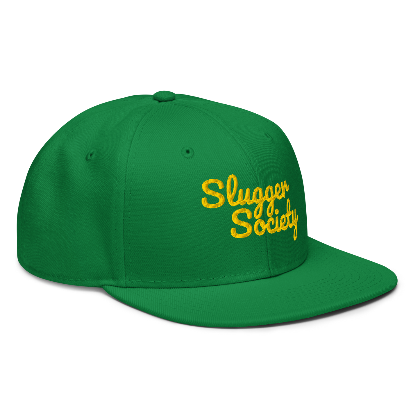 Slugger Society Script Green Snapback