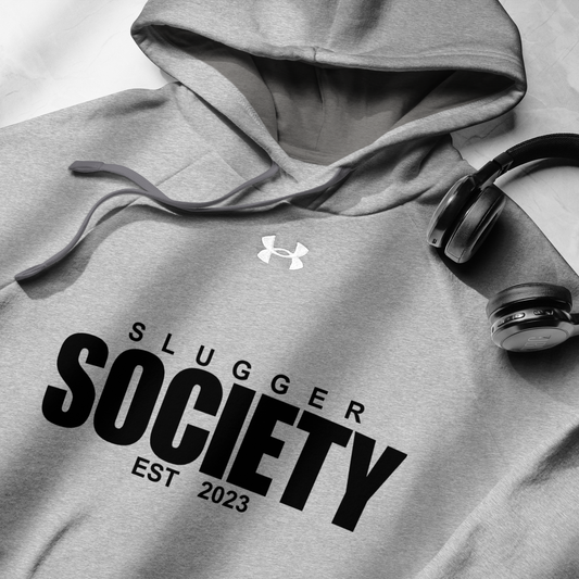 Slugger Society Grey Under Armour Hoodie