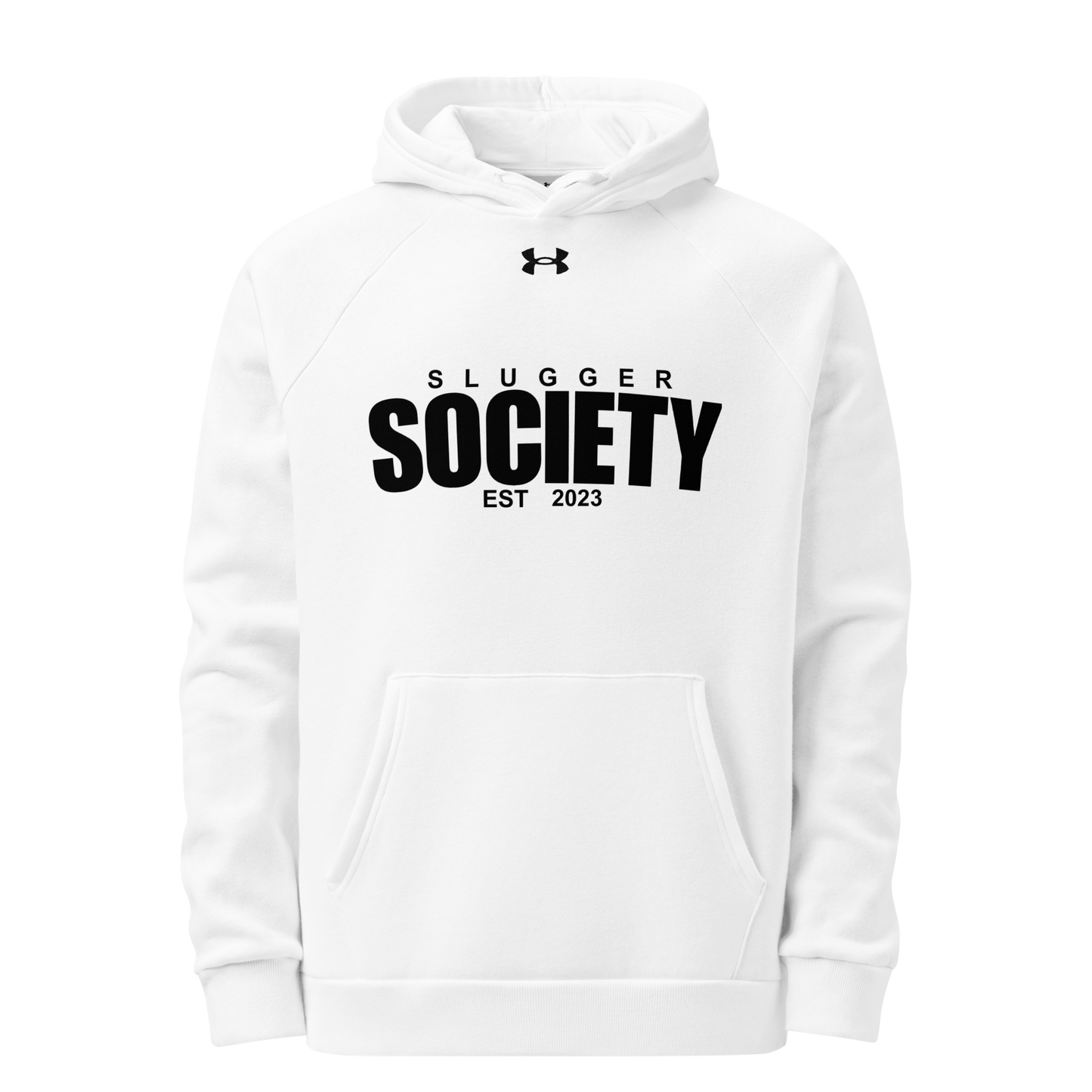 Slugger Society White Under Armour Hoodie