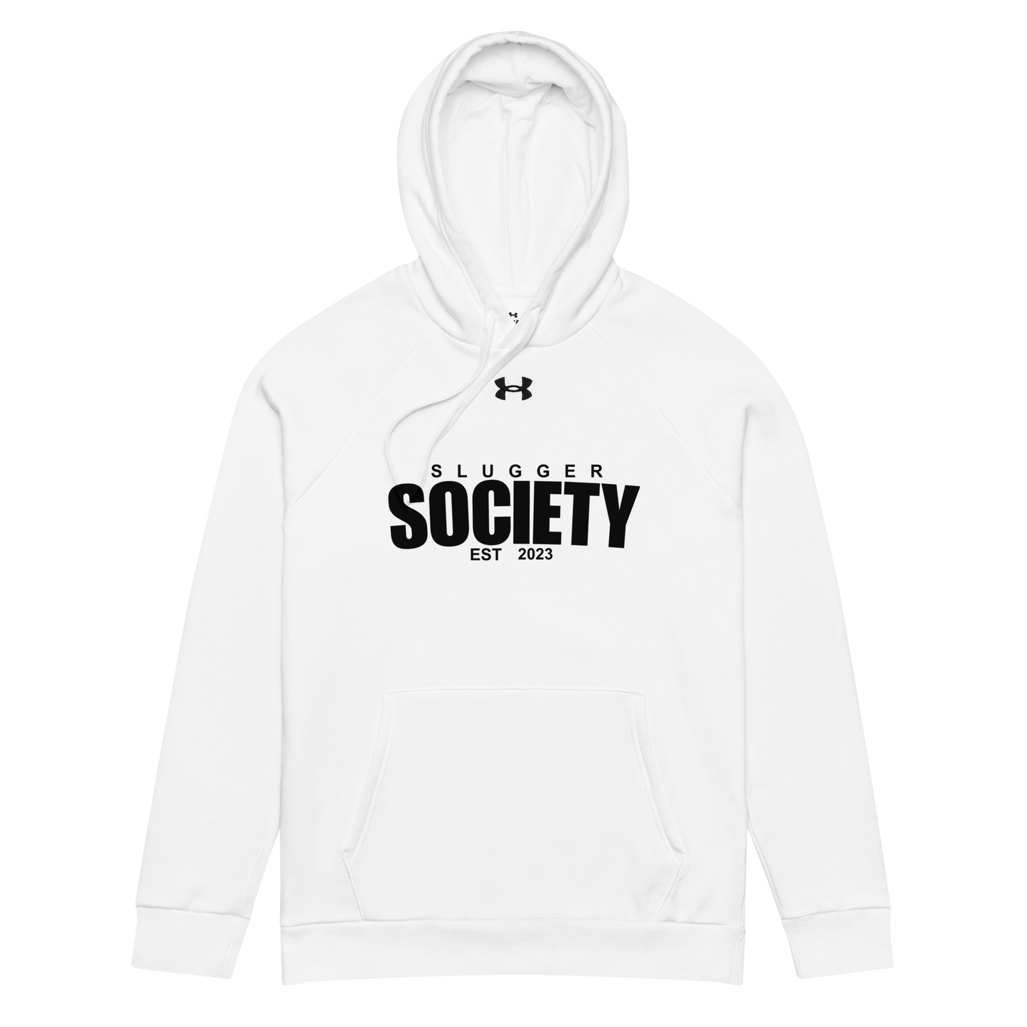 Slugger Society White Under Armour Hoodie