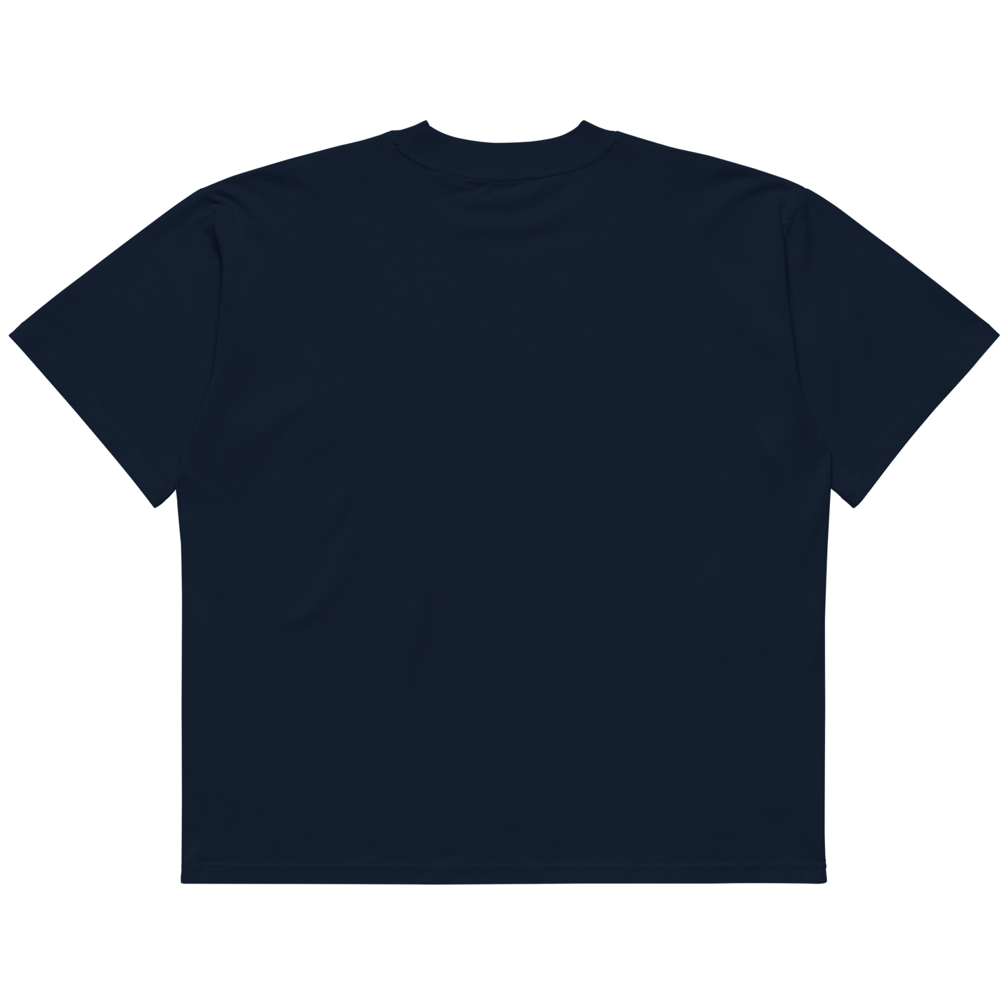 Unisex Oversized NAVY T-Shirt SIHTB (White Print)