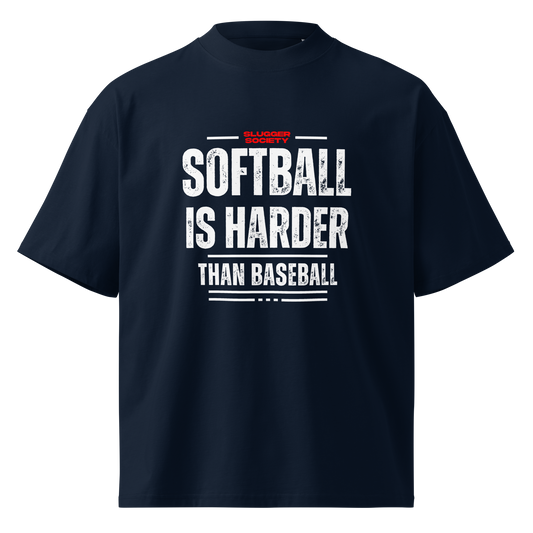 Unisex Oversized NAVY T-Shirt SIHTB (White Print)