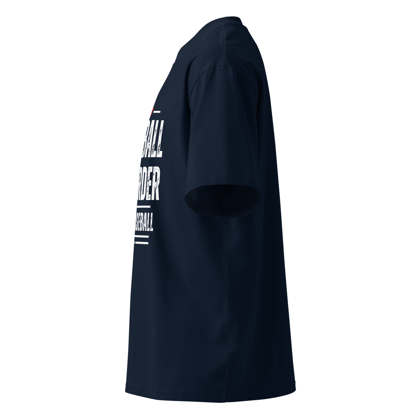 Unisex Oversized NAVY T-Shirt SIHTB (White Print)