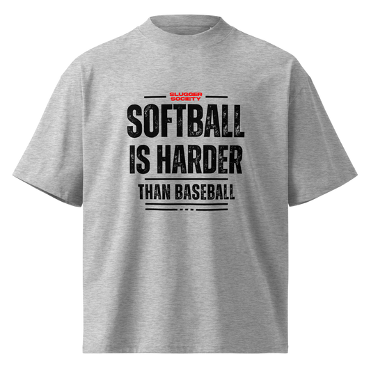 Unisex Oversized GREY T-Shirt SIHTB (Black Print)