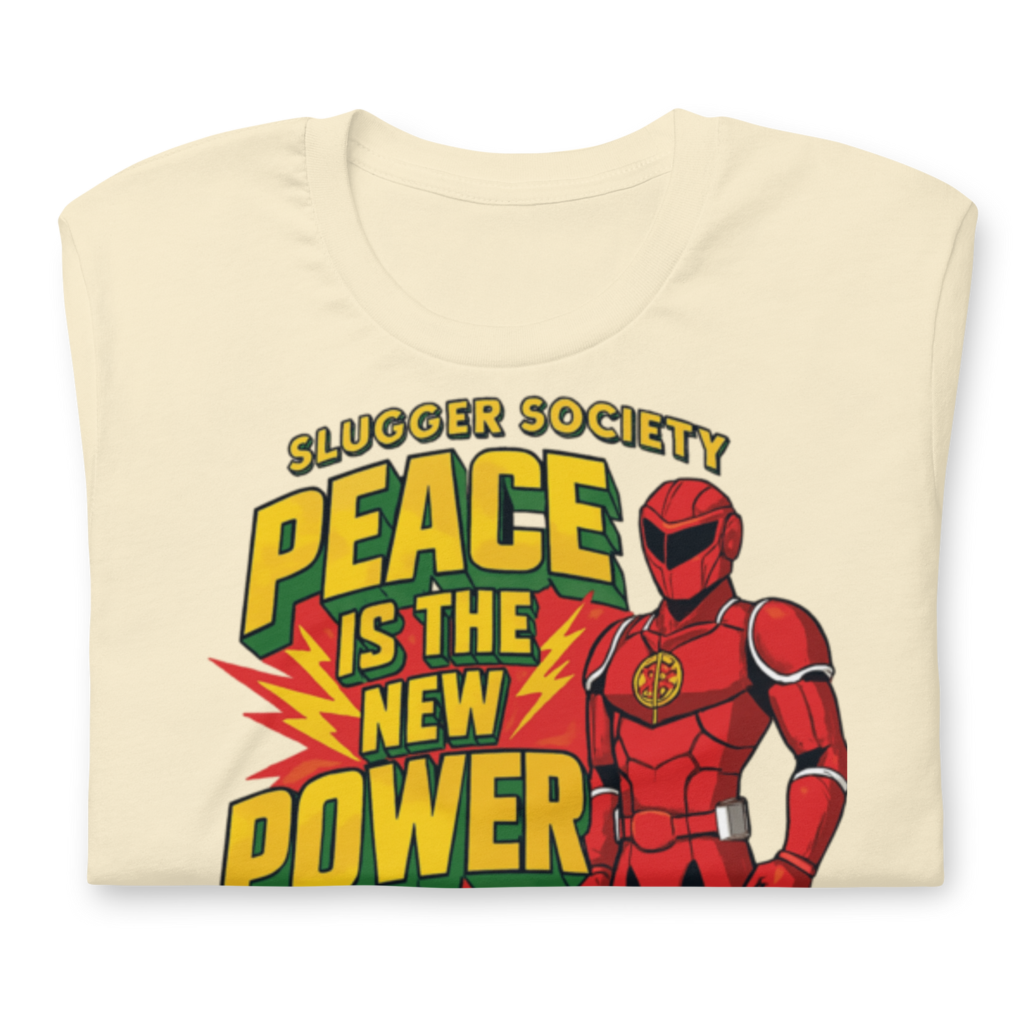Peace is the new Power Red Ranger T-Shirt