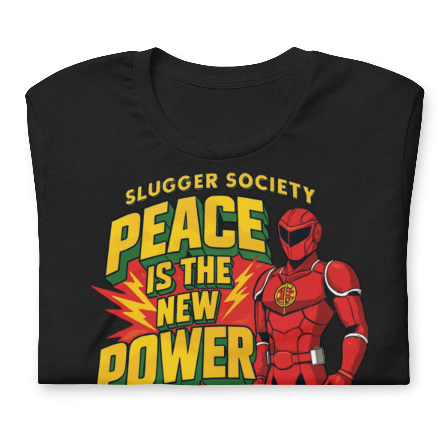 Peace is the new Power Red Ranger T-Shirt