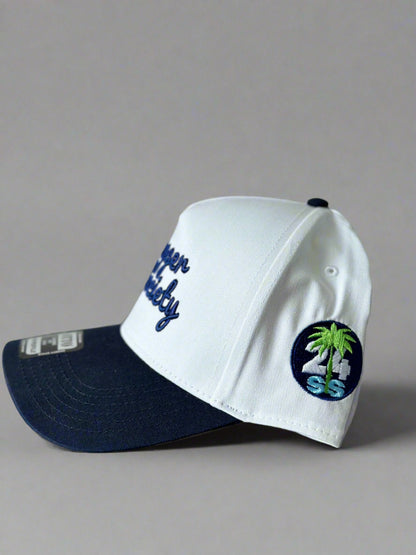 White-Navy Blue SS Hat '24