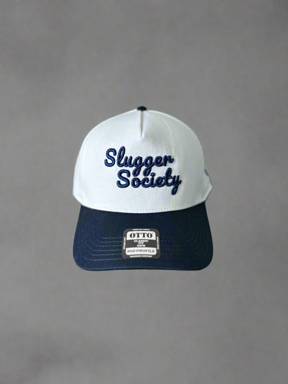 White-Navy Blue SS Hat '24