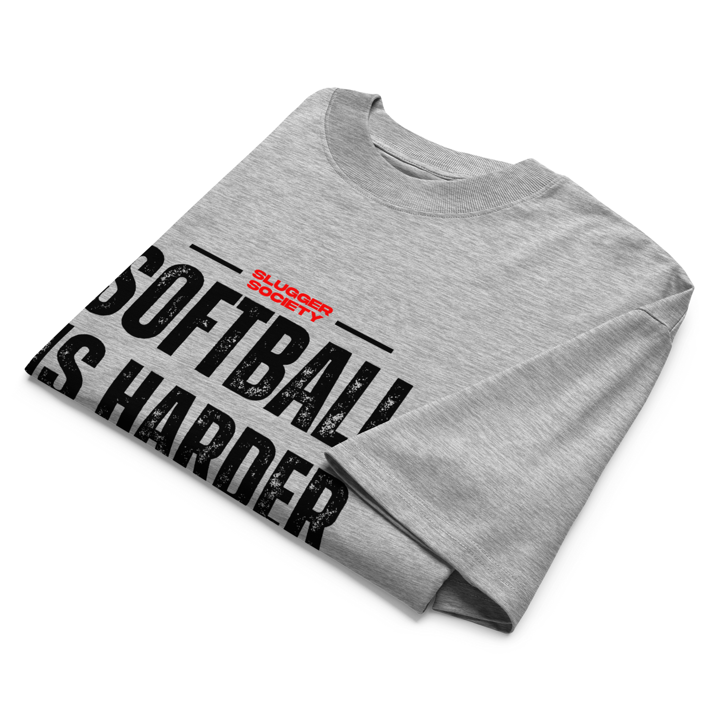 Unisex Oversized GREY T-Shirt SIHTB (Black Print)