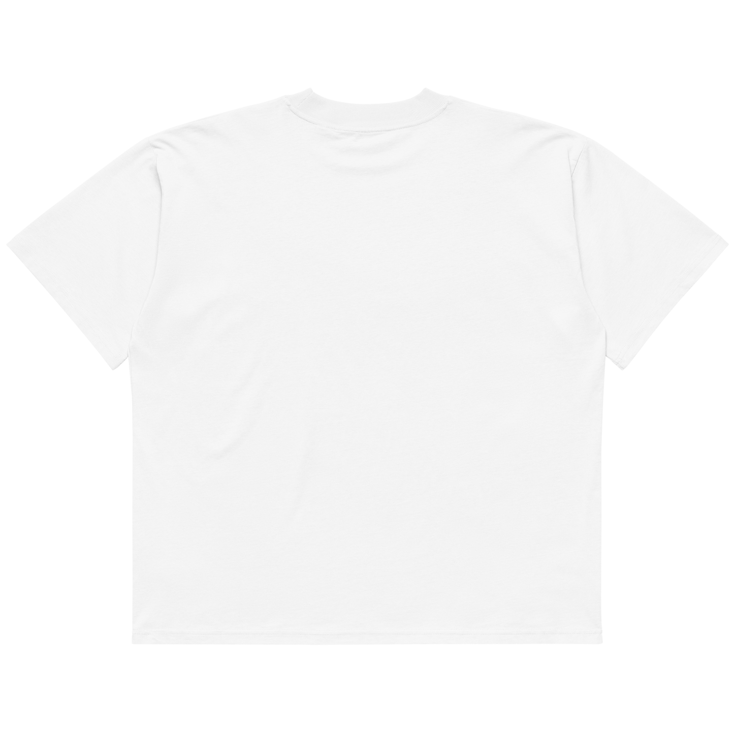 Unisex Oversized WHITE T-Shirt SIHTB (Black Print)