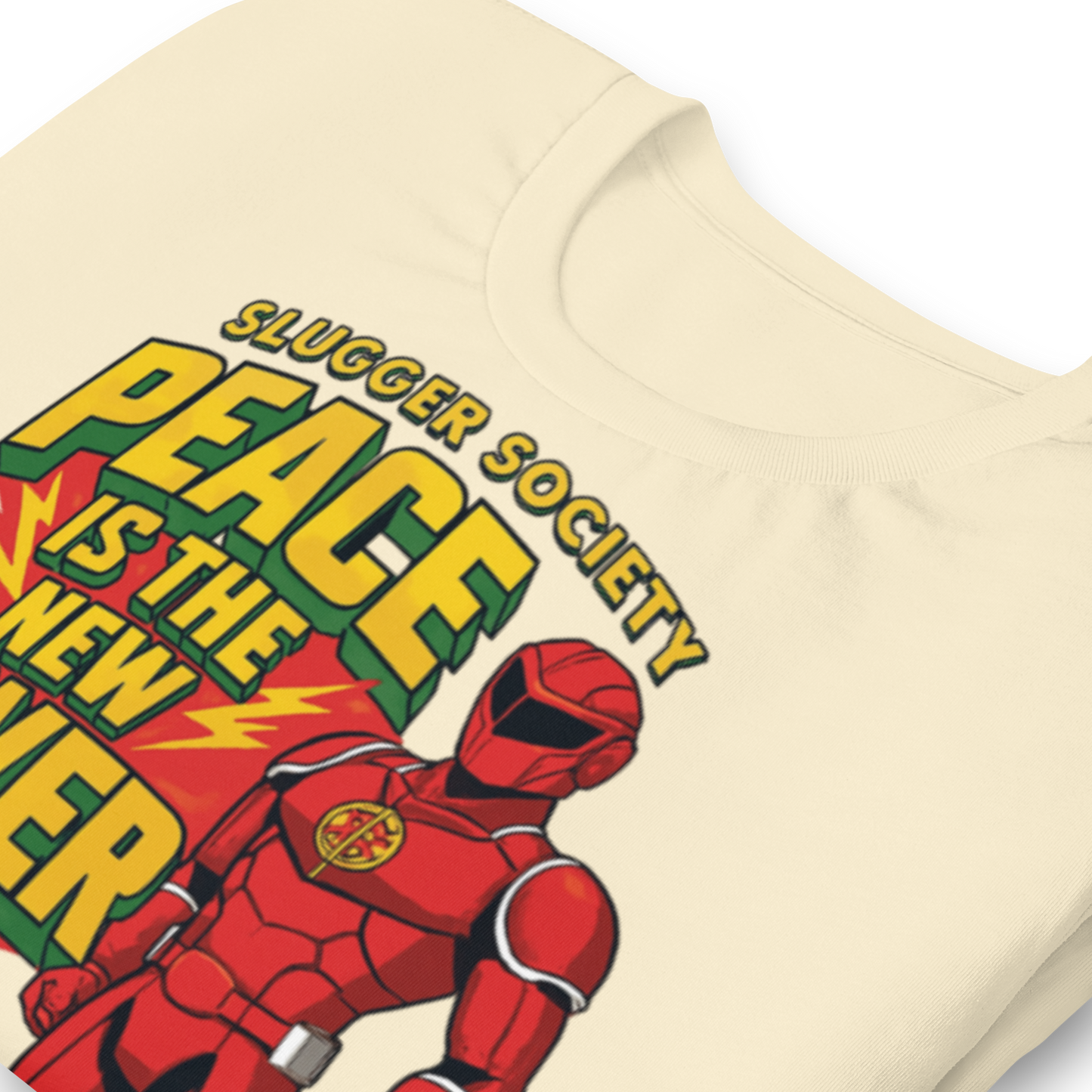 Peace is the new Power Red Ranger T-Shirt