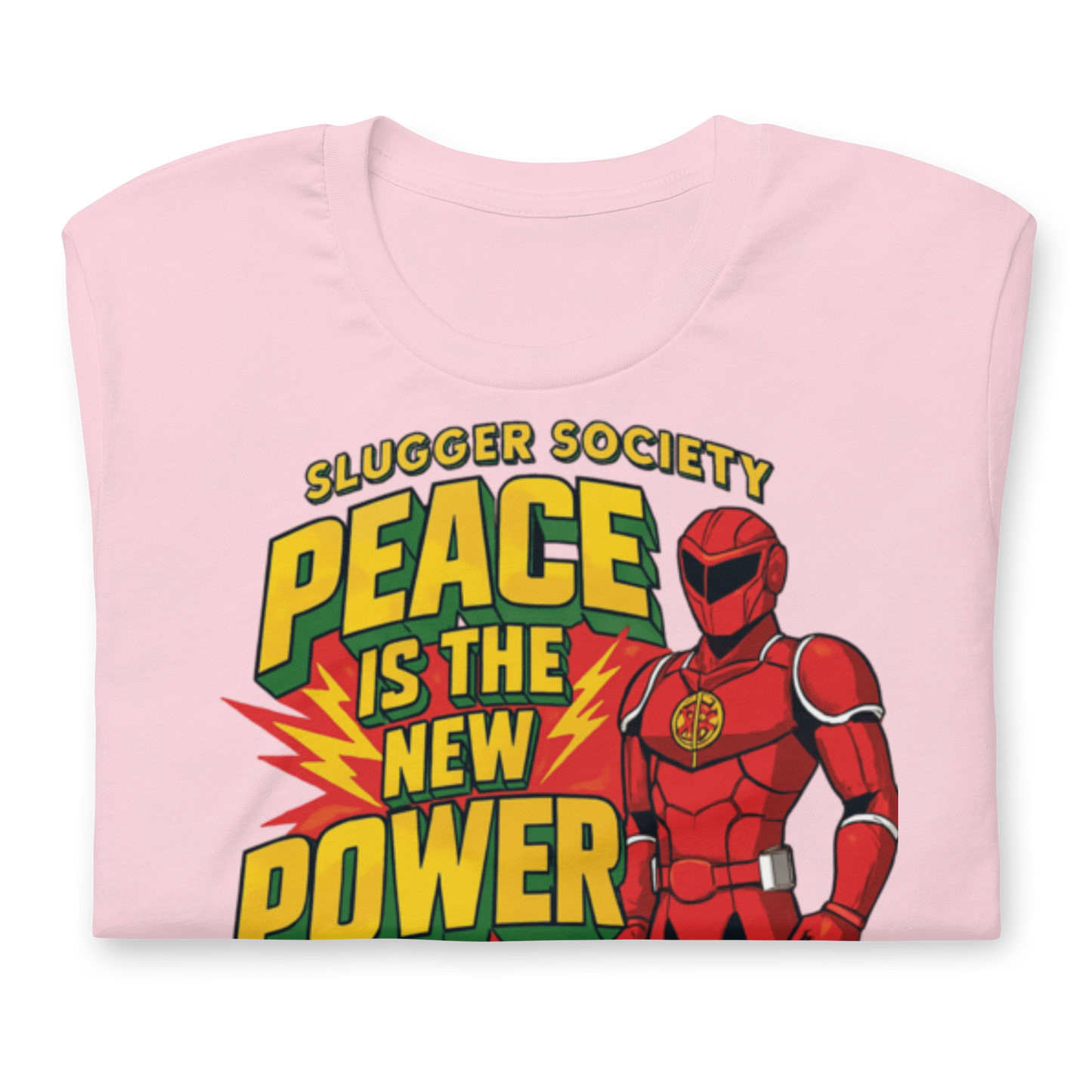 Peace is the new Power Red Ranger T-Shirt